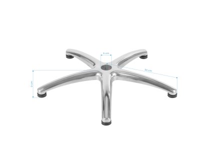 ZÁKLAD PRE KADERNICKÉ KRESLO CROSS L008