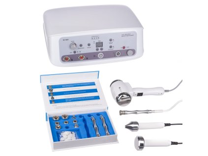 Mikrodermabrázia 3v1 + horúca studená + sono BR-1891 Grey