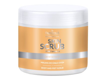 FARMONA SKIN SCRUB PURE VANILLA Peeling na telo a chodidlá 500 g