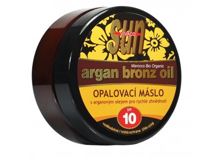 43921 opalovaci maslo s bio arganovym olejem spf 10 sun vital 200 ml