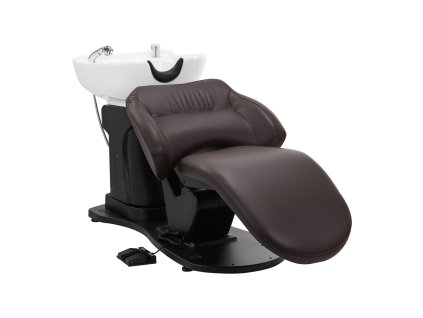 Kadernícky umývací box elektrický Gabbiano TRYCHO hnedý