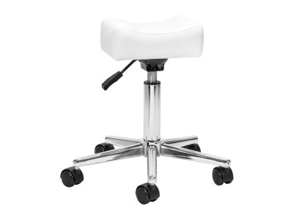 Mobilní pedikérská stolička Sillon Bell, Biela