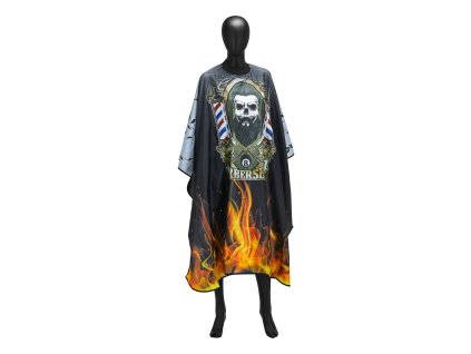 Kadernícky plášť s gumovým golierom J-455