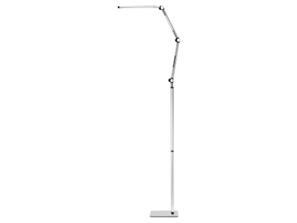 Kozmetická bezstínová LED lampa Simply - strieborná