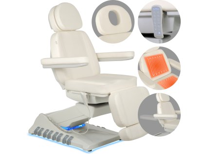 61571 elektricke kosmeticke lehatko simply elegance 5 vyhrivane bile