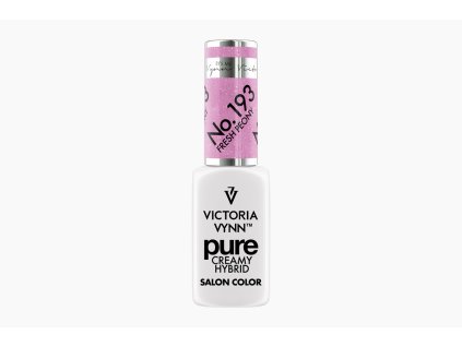 Hybridní gel lak PURE CREAMY HYBRID 193 Fresh Peony 8 ml