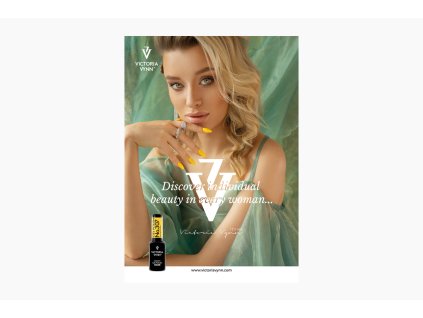 Reklamný plagát GEL POLISH 480 × 680 mm