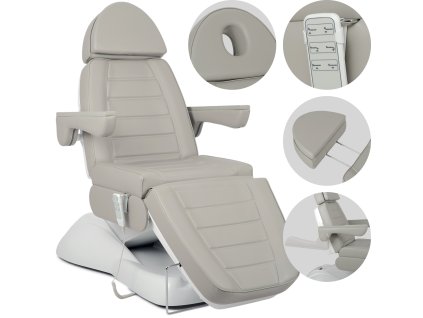 Kozmetické elektrické lehátko COMFY PRO 522 - sivé