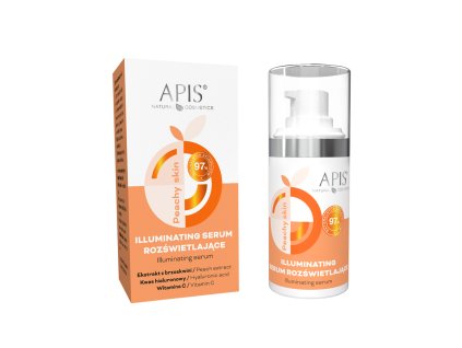 APIS PEACHY SKIN – Rozjasňujúce sérum na pleť, 15 ml