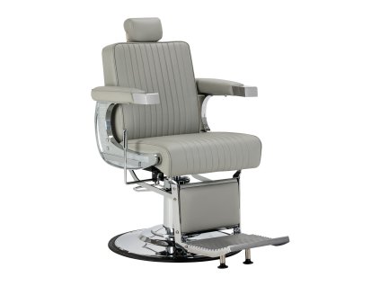 Holičské barber kreslo Cardinal – sivé