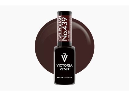 Victoria Vynn gél lak 439 Dark Red 8 ml