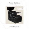Kadernícke kreslo GABBIANO SIMONE - čierny