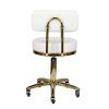 23940 8 kosmeticky taburet gold am 961 bily