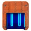 21576 3 lampa na nehty uv 36w casovac oranzova s vysuvnym dnem