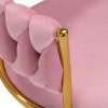 55052 4 kosmeticke kreslo 4rico otocne qs gw01g ruzovy samet