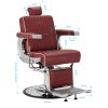Holičské barber kreslo Cardinal Red Chrome