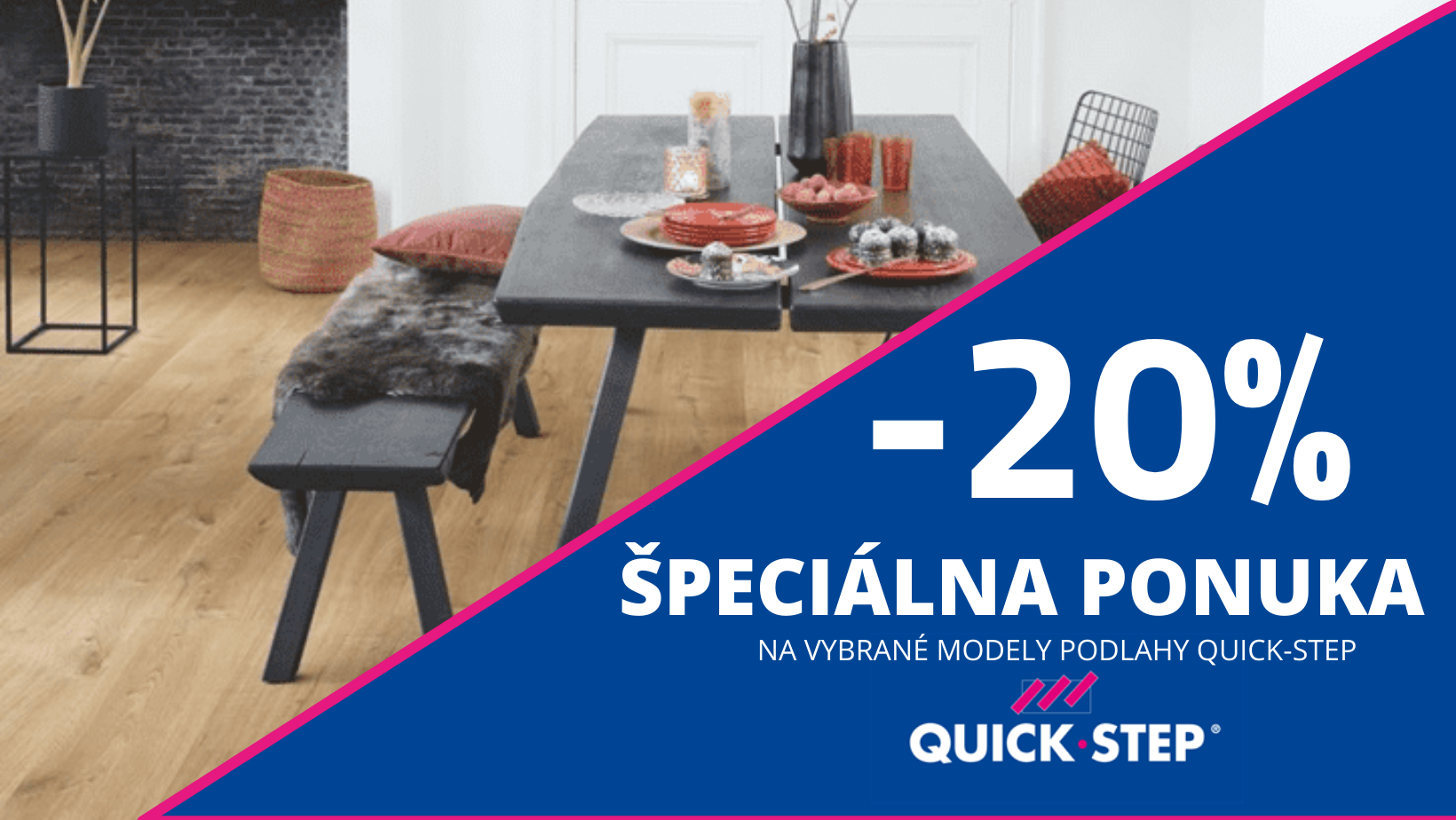 Podlahy Quick-Step v jedinečnej zľave!