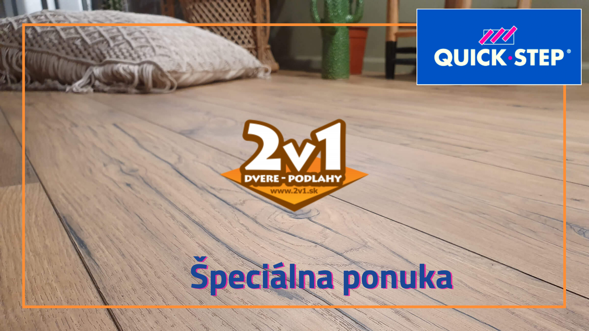 Podlahy Quick-Step v jedinečnej zľave