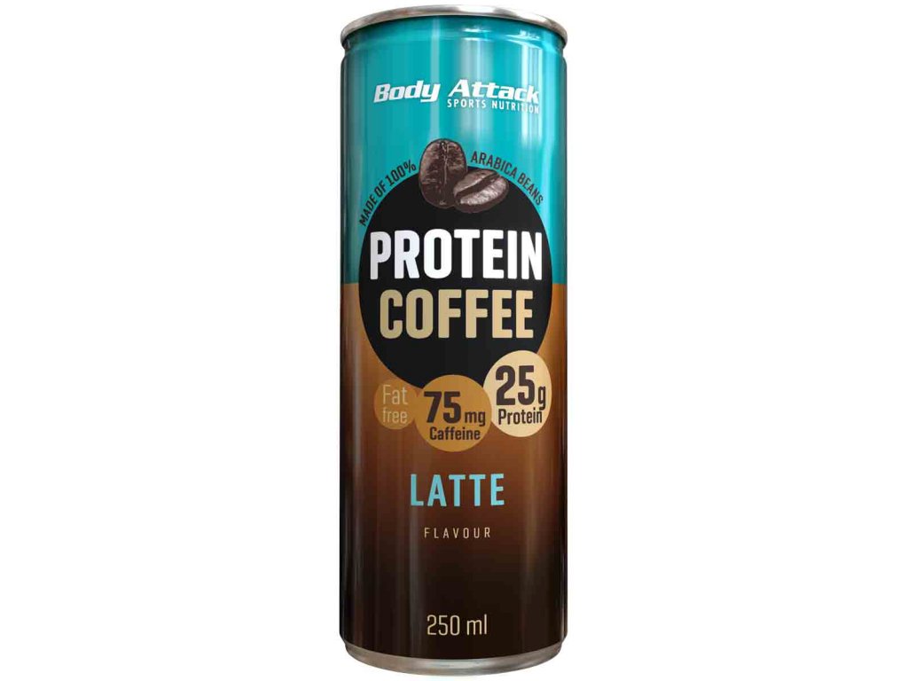 Body Attack - Protein Coffee Latte - 250 ml