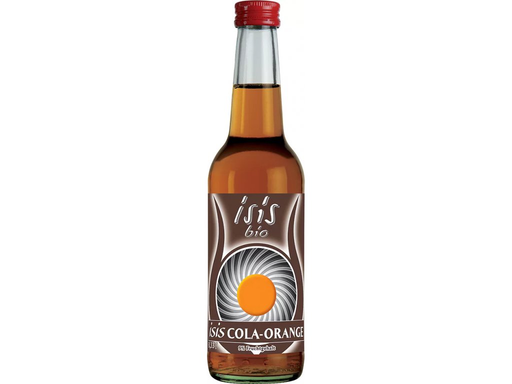 Isis - Perlivý nápoj Bio Cola Pomeranč - 0,33 l