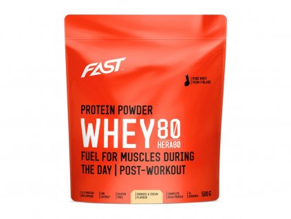 Fast - Práškový Protein Hera 80 Cookies & Cream - 500 g