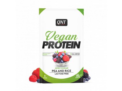 QNT - Vegan Protein Red Fruits - 20 g