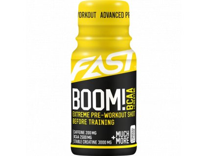 Fast - Boom Pre-Workout a BCAA shot Tropical - 60 ml