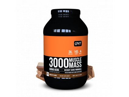 QNT - 3000 Muscle Mass Čokoláda - 1,3 kg