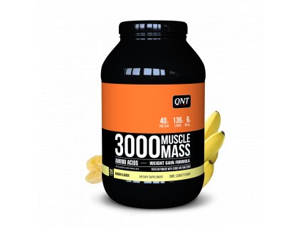 QNT - 3000 Muscle Mass Banán - 1,3 kg