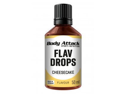 Body Attack - Flav Drops Cheesecake - 50 ml