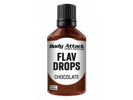 Body Attack - Flav Drops Chocolate - 50 ml