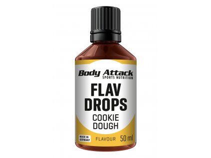 Body Attack - Flav Drops Cookie Dough - 50 ml