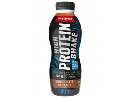 Body Attack - High Protein Shake Příchuť Choco Caramel - 500 ml