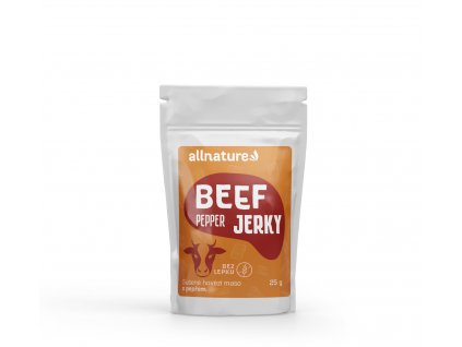allnature beef pepper jerky 25 g