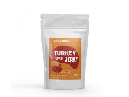 allnature turkey pepper jerky 100 g