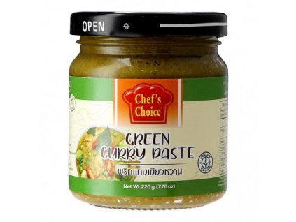 chef s choice vegan green curry paste 220g