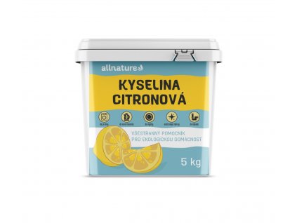 allnature kyselina citronova 5 kg