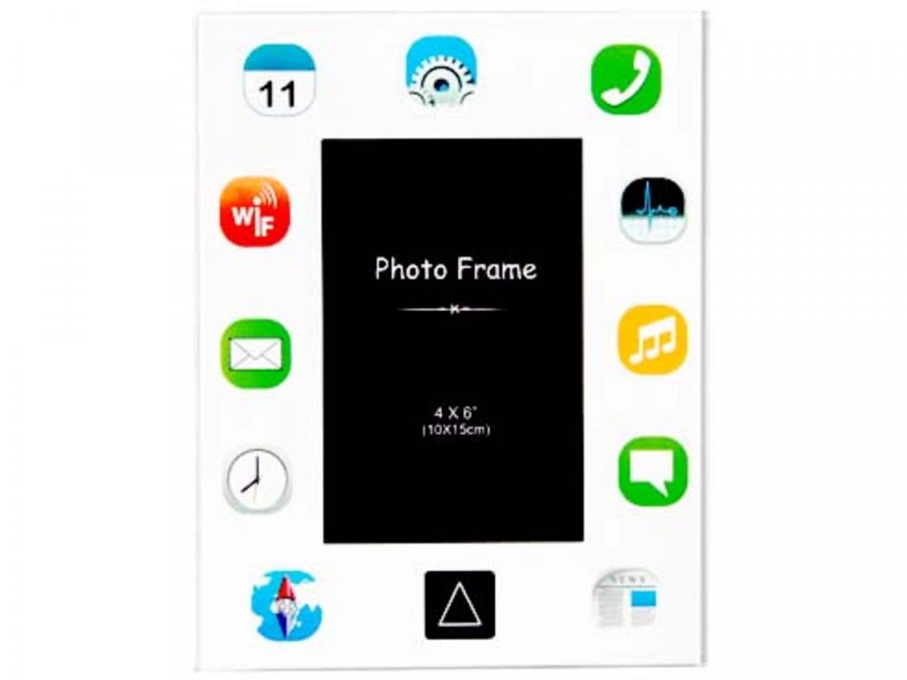 Fotorámeček iPad - bílý