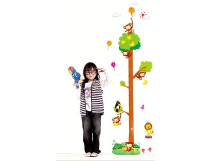 2364 1 samodrzici nalepka na zed metr 2