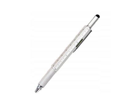 Multifunkční propiska 6v1 (Barva Bílá)