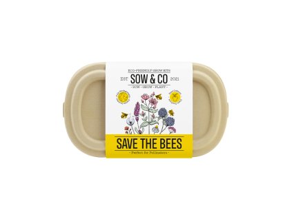 Sow%26Co Packaging Save the Bees