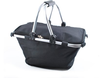 Termo piknikový koš 23 x 43 x 20 cm (Barva Černá)