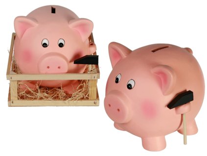 8969 pokladnicka prasatko s kladivkem 1