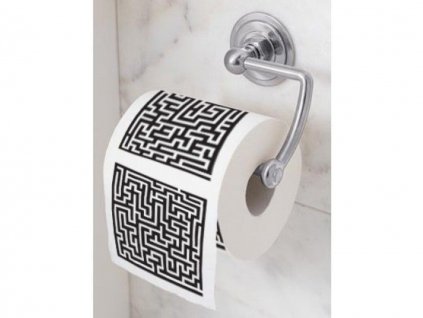 Toaletní papír labyrint