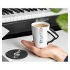 hrnek klavir s podtackem 250 ml 5