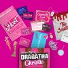 dragatha christie murder mystery product V1%20square%20pink