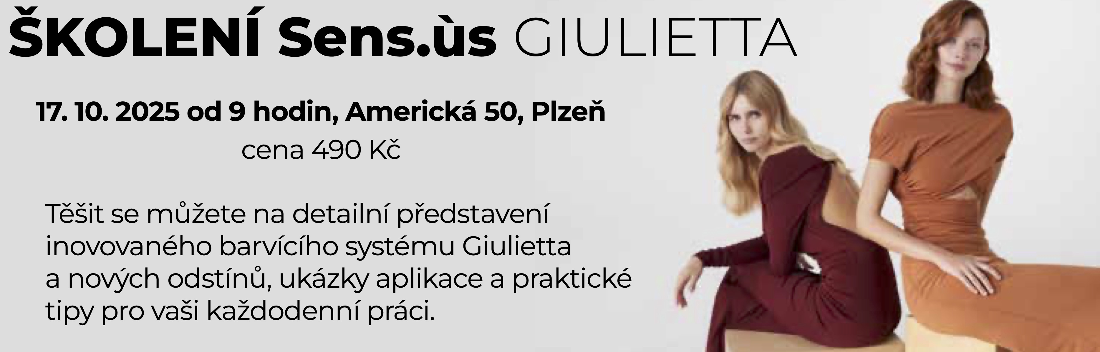 Sensus Giulietta Školení