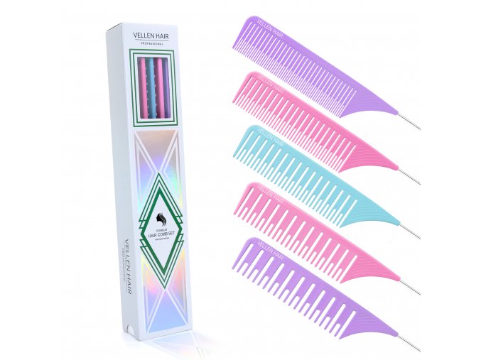 3 VELLEN COMB 5pack PURPLE (1)