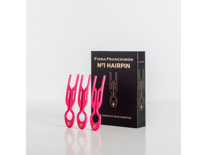 Fiona Franchimon Nº1 Hairpin Box 3x Strawberry Pink