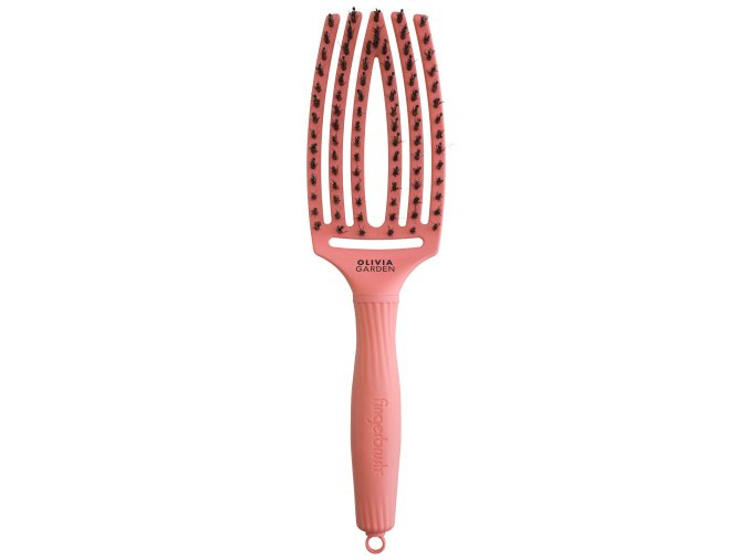 Olivia Garden Fingerbrush Radiant Peach kartáč - Velkoobchod Mařík